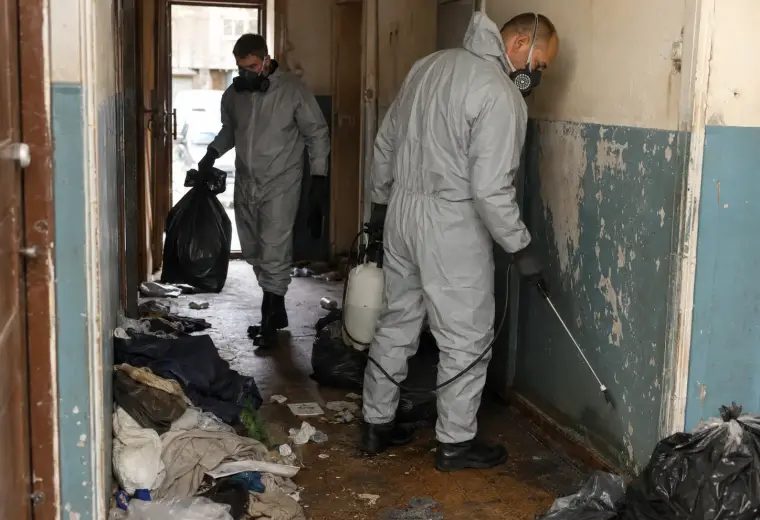 Обеззаразяване след престоял труп в София