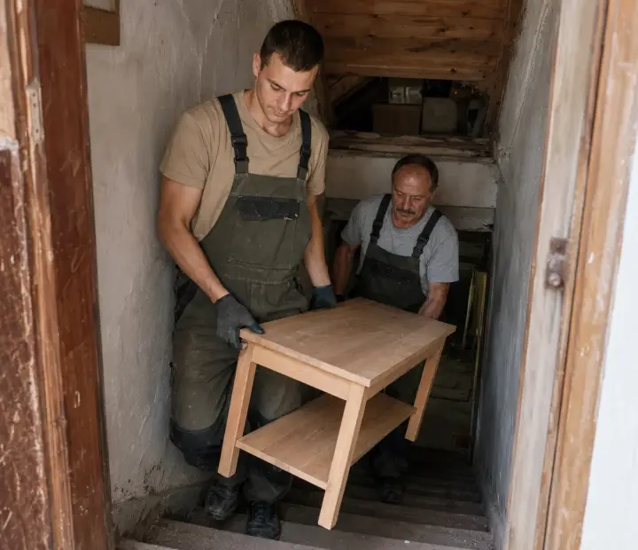 Разчистване на общи мазета във Велико Търново