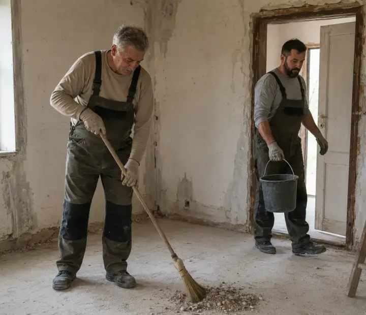 Събиране и извозване на отпадъци от къщи в Русе