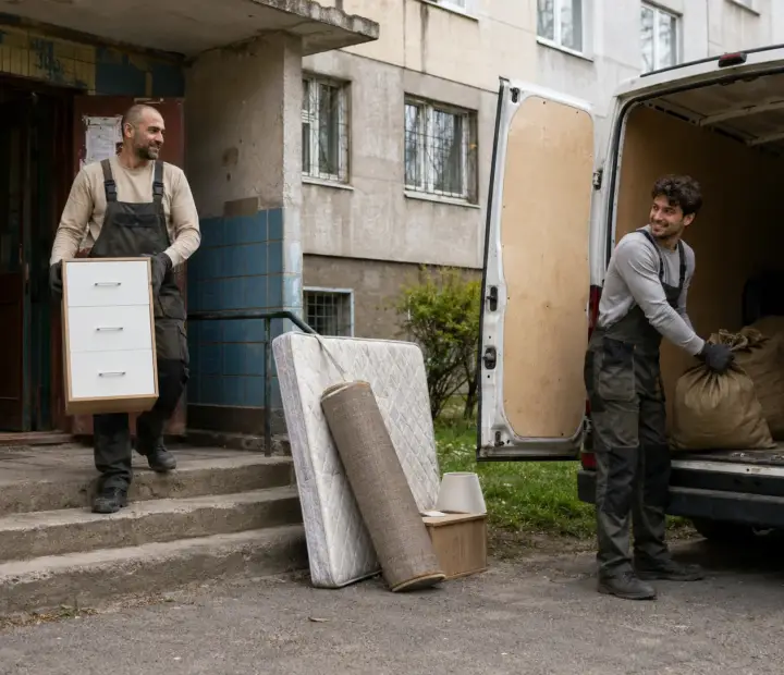 Разчистване на апартамент след наематели в Ловеч