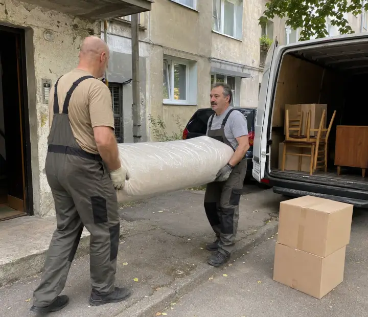 Демонтаж и извозване на стари мебели в Добрич